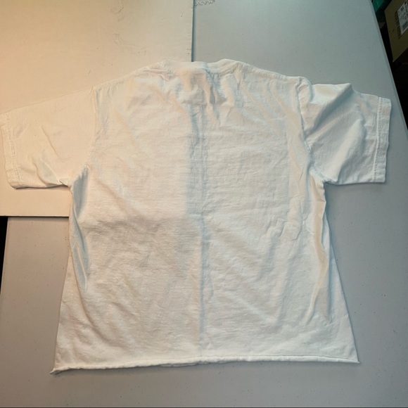 Supreme Keyboard White Color Small Size Cropped Top Tee Shirt - Picture 3 of 9